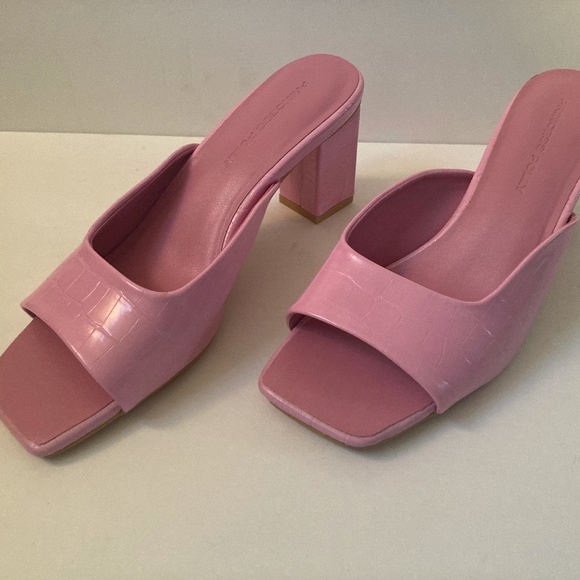 Princess Polly Shoes - Brand New Princess Polly Pink Clair De Lune Heels Size 6